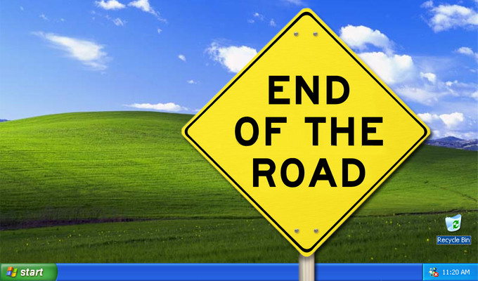 Windows XP end of the road