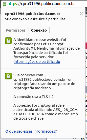 certificado letsencrypt